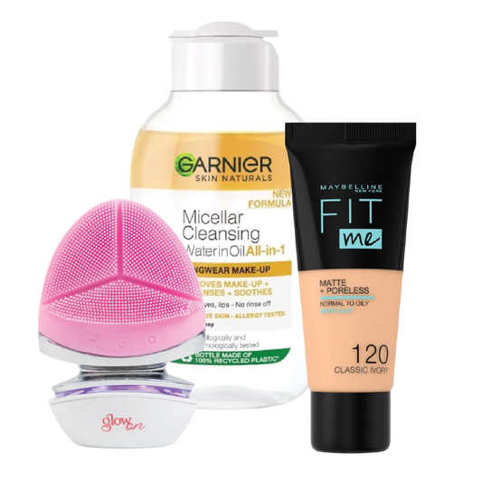 Skincare & Foundation Regimen Bundle - 3 Pcs