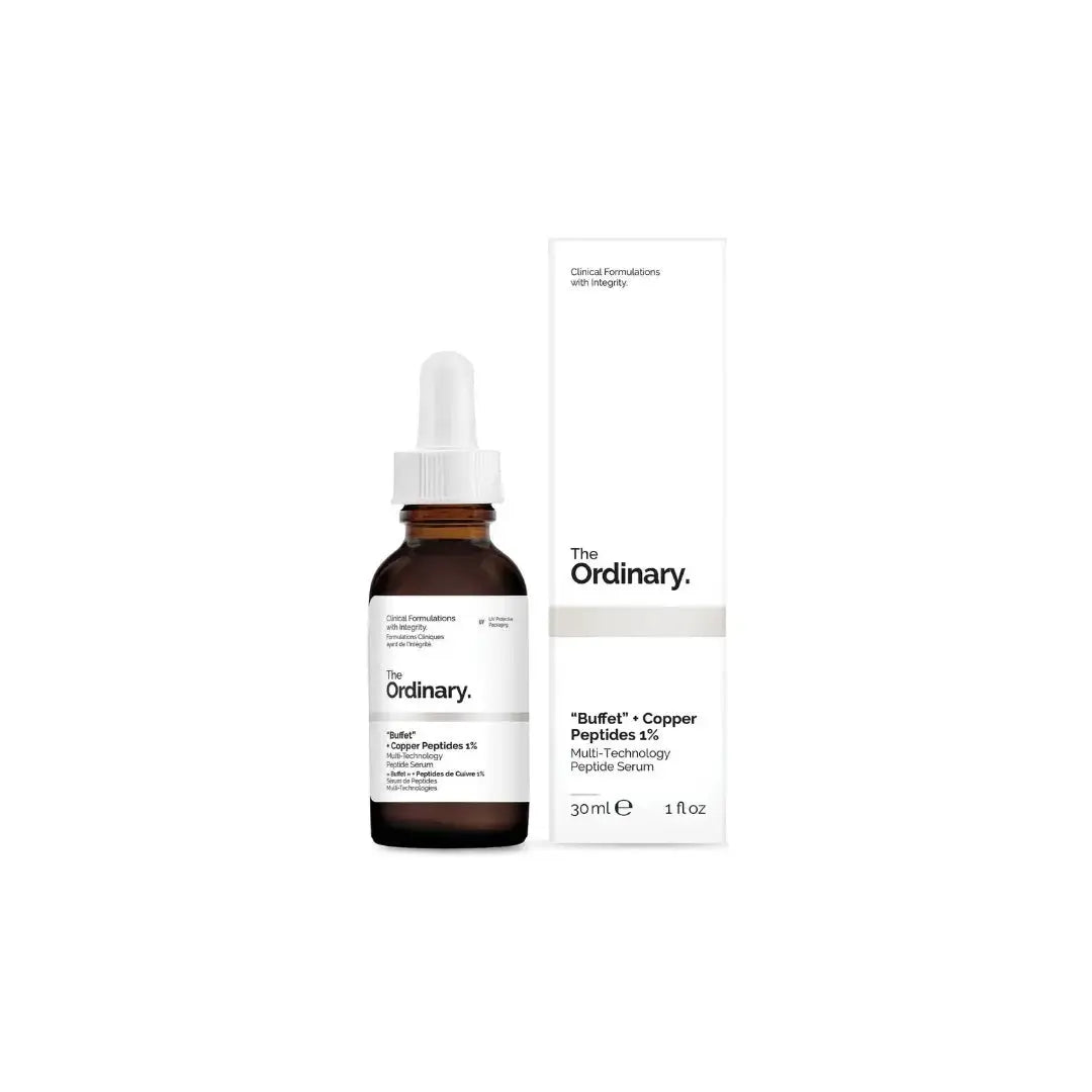 The Ordinary Buffet + Copper Peptides 1% Multi-Technology Serum 30ml