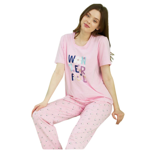 Short sleeve pant- wonderful