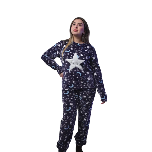 Warm Winter Star Printed Pajama For Women AromaGardenLB pajama warm-winter-star-printed-pajama-for-women   all products    ef80c3 d0079d-2.myshopify.com