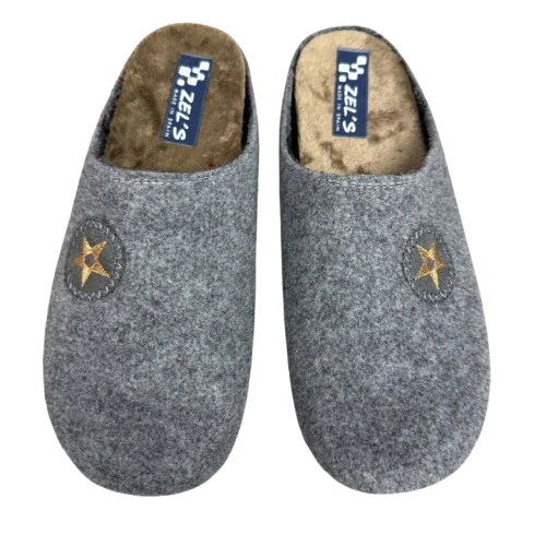 Grey Men Slipper