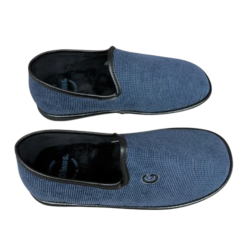 Closed Navy Men Slipper