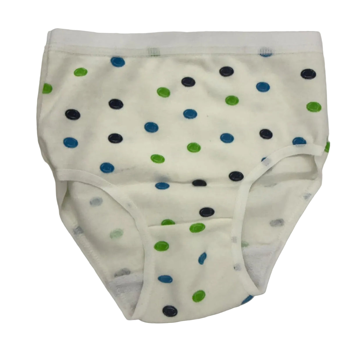 Girls' 100% Cotton Panties – Soft, Breathable, Tagless (Sizes 4, 6, 8)