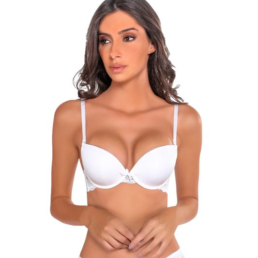 Marie France Anabella Bra - White
