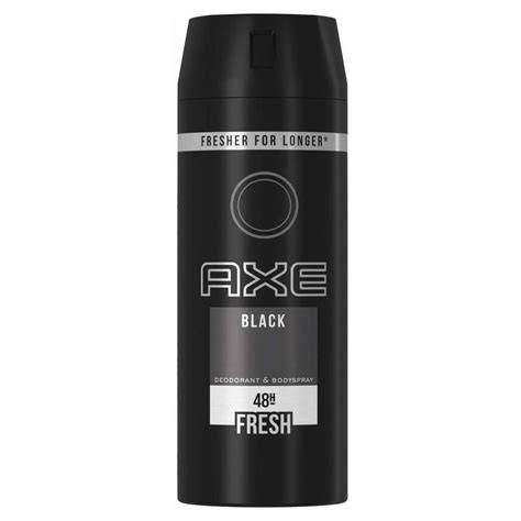 AXE Black Deodorant Body Spray 150ml with 48-hour freshness and sophisticated masculine fragrance