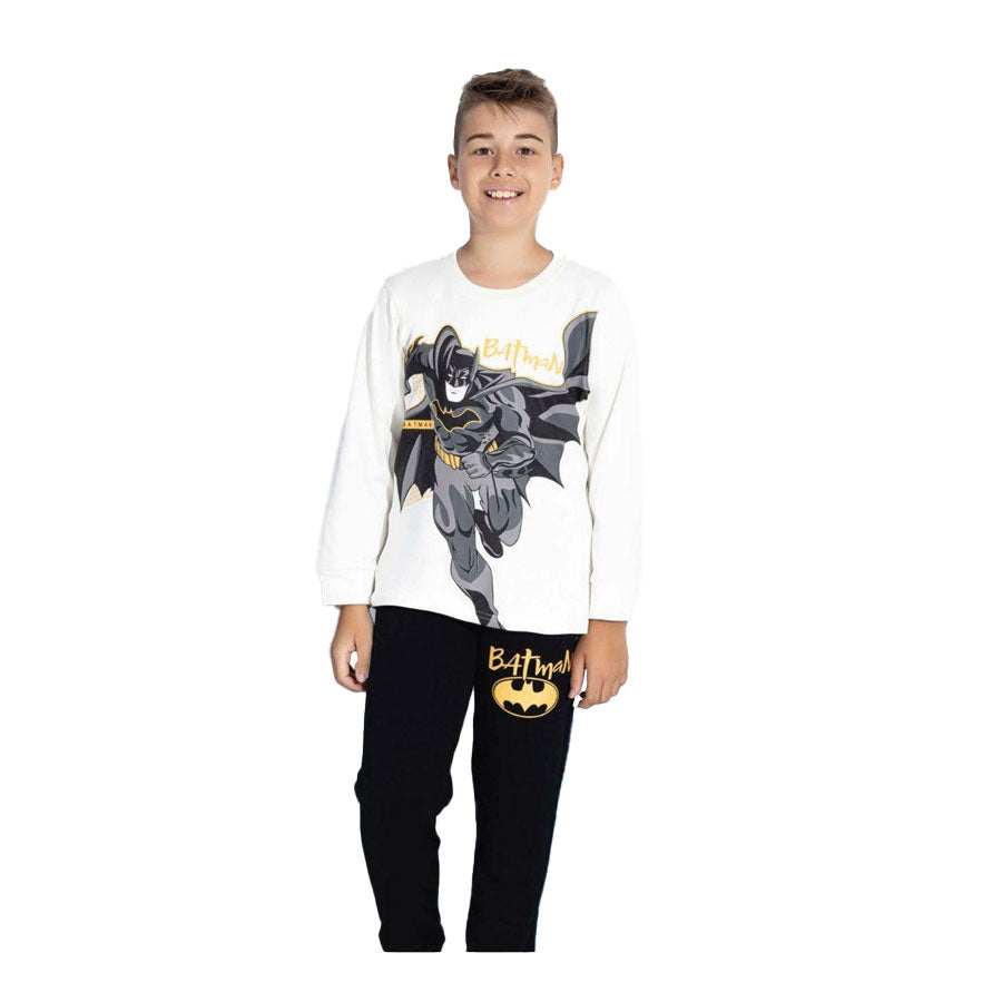 Batman White Interlock