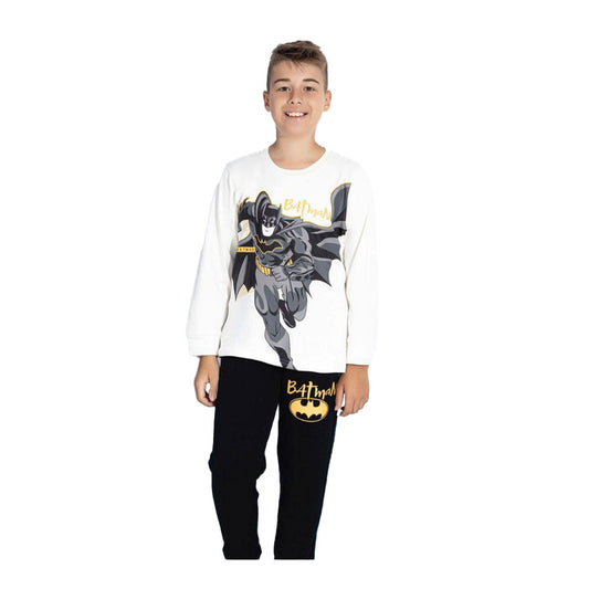 Batman White Interlock