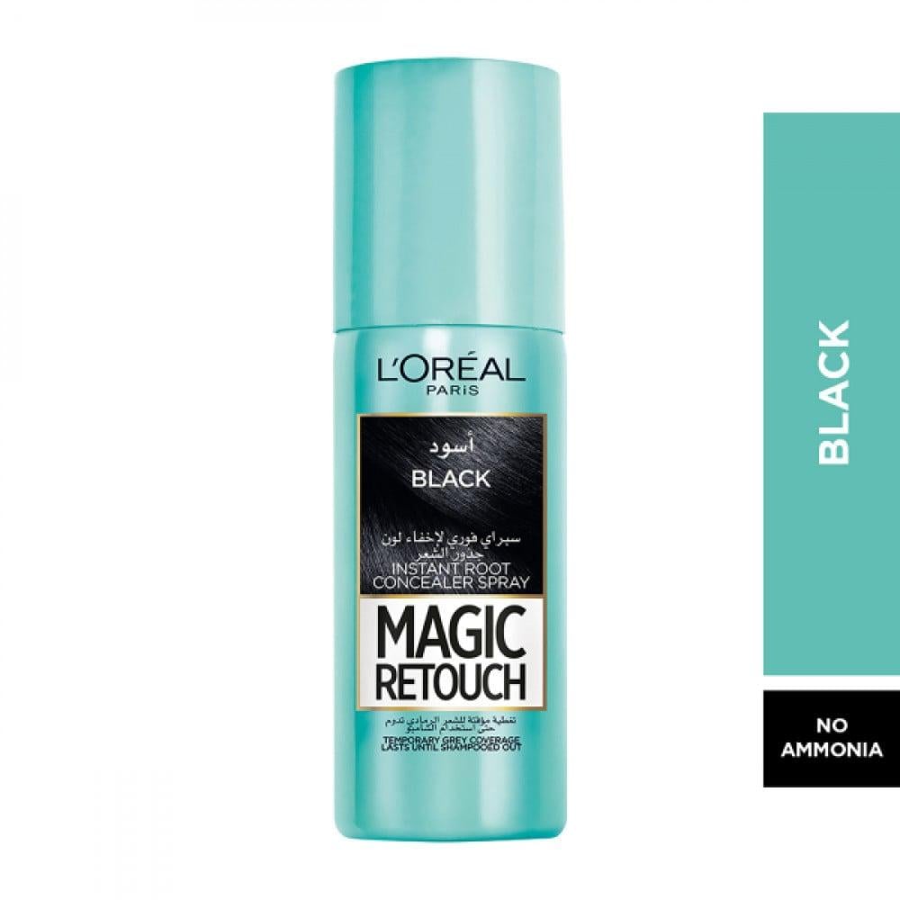 L'Oréal Magic Retouch Root Concealer Black 75ml spray can