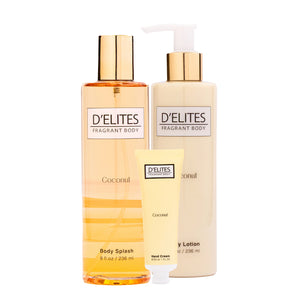 Coconut Splash, Coconut Lotion & Coconut Hand Cream