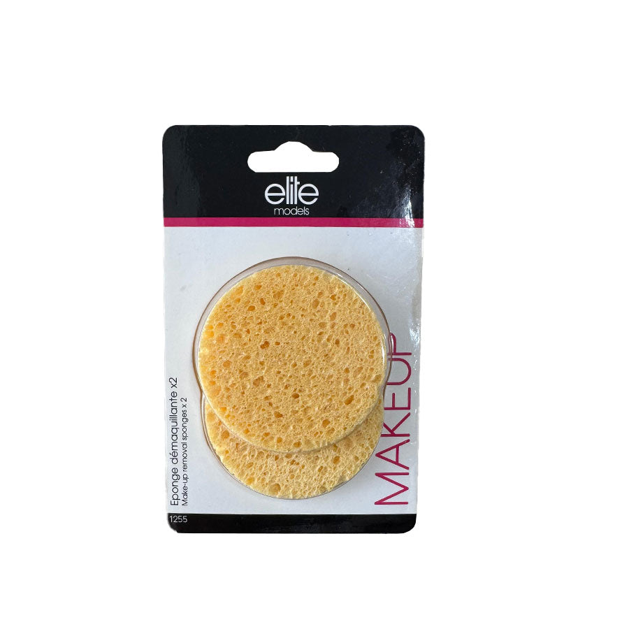 Two makeup sponges 
