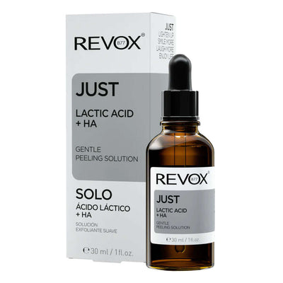 REVOX Lactic Acid + HA serum 30ml bottle