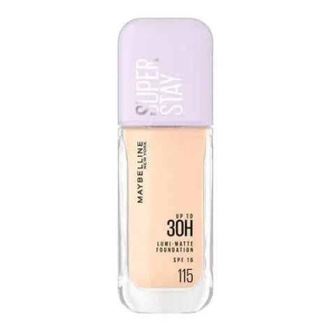 lumi matte 115 maybelline foundation super stay
