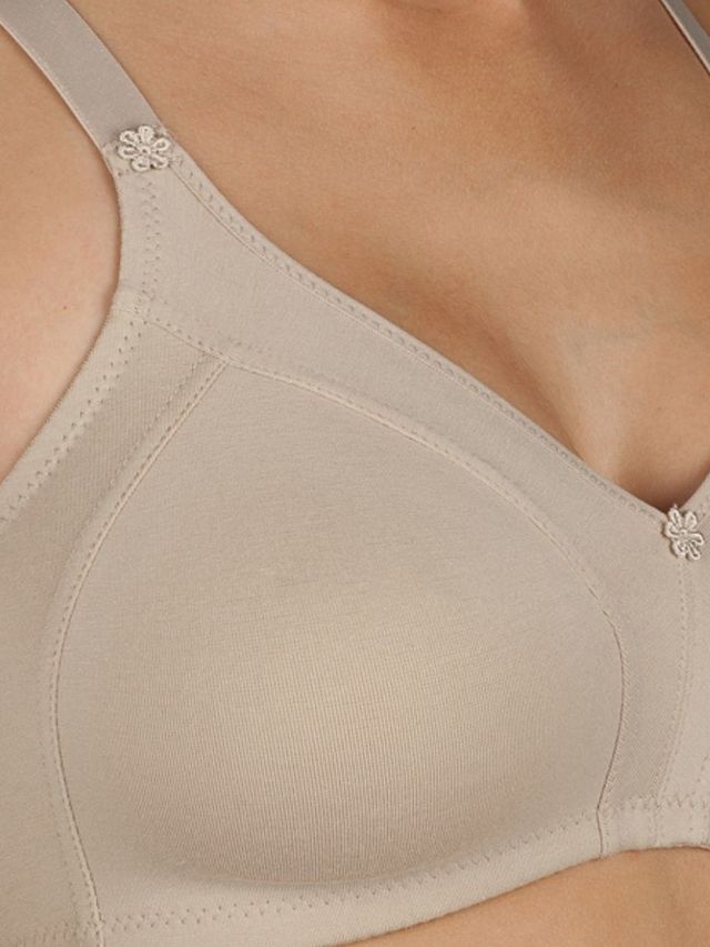 mastectomy bra beige breast cancer surgery bra pouch inside for protheses