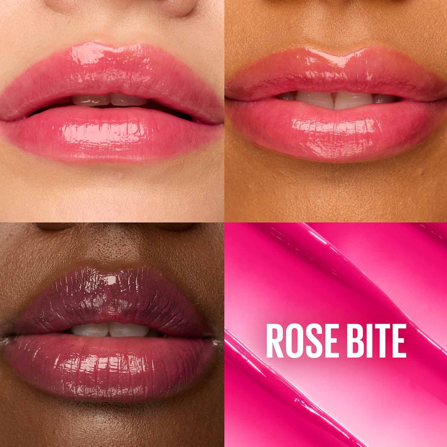 Maybelline Lifter Glaze 003 Rose Bite hydrating lip gloss