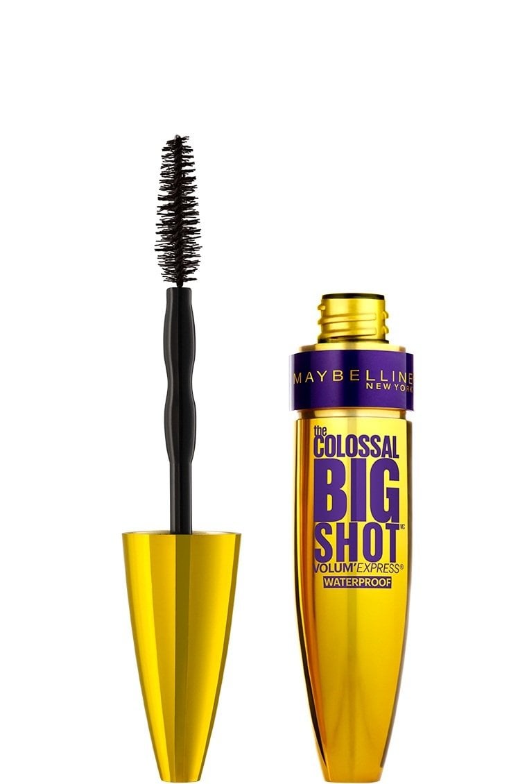 Maybelline Big Shot Mascara 01 Black tube and brush