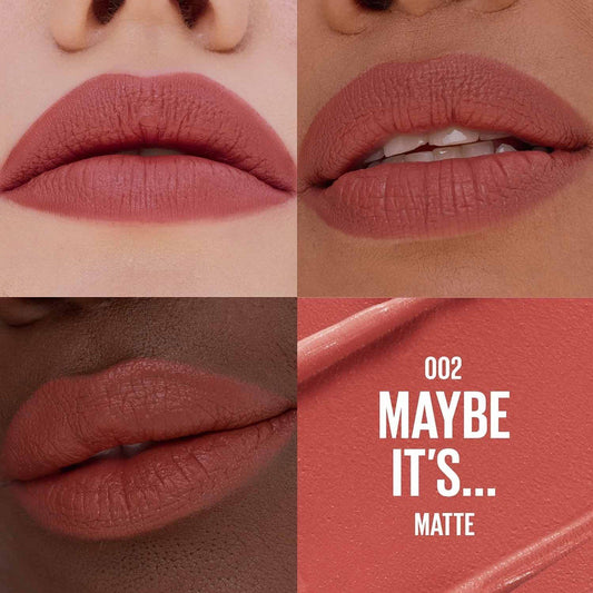 Maybelline Maybe It's Lipstick Matte Shade 002 It's Matte