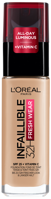 L'Oréal Paris Infinitive 32H Fresh Foundation Cool Undertone Rose 145