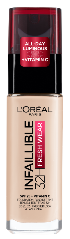 L'Oréal Paris Infini Fresh 32H Foundation Porcelain shade 15ml bottle