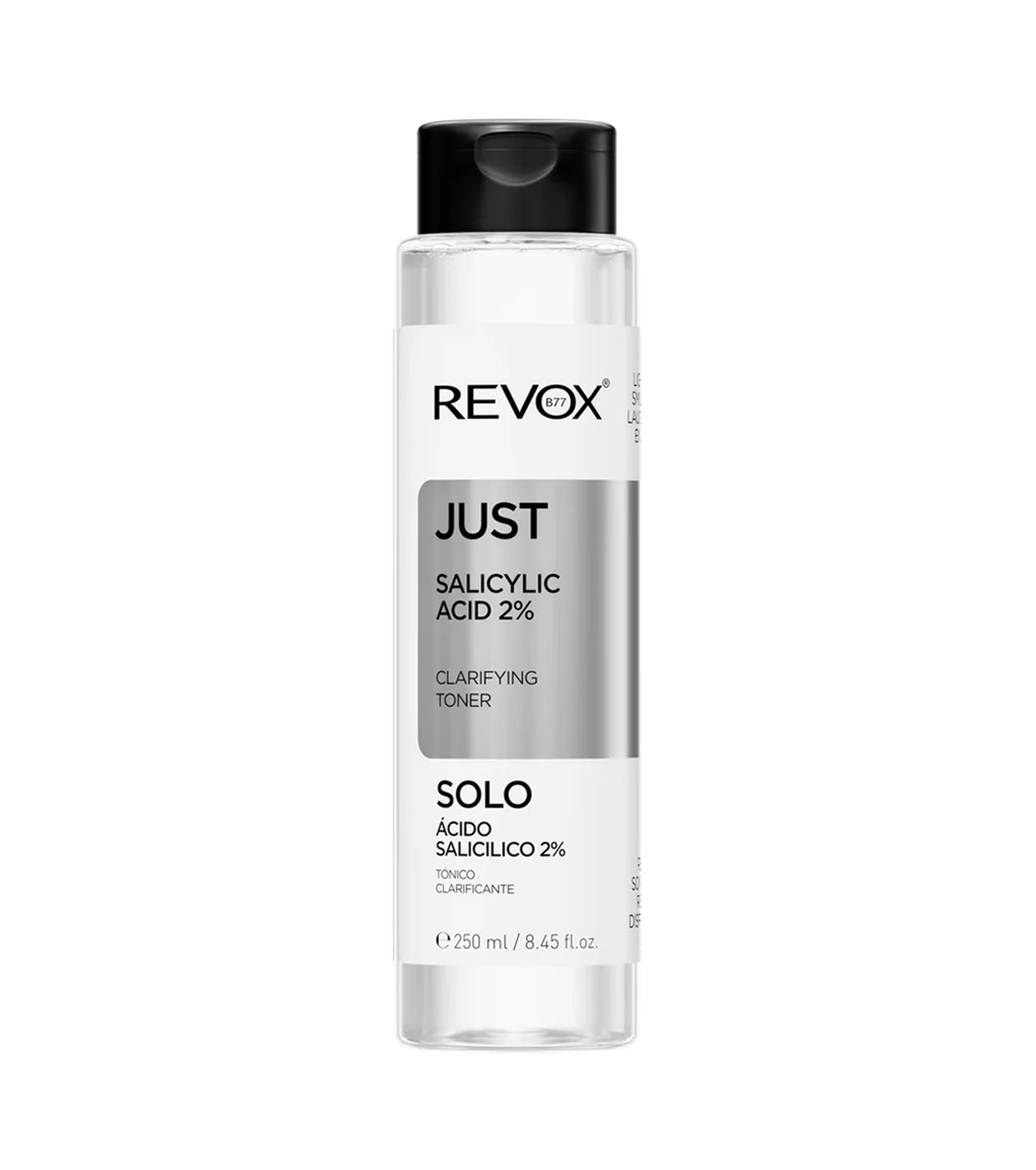 REVOX Salicylic Acid 2% Clarifying Toner bottle