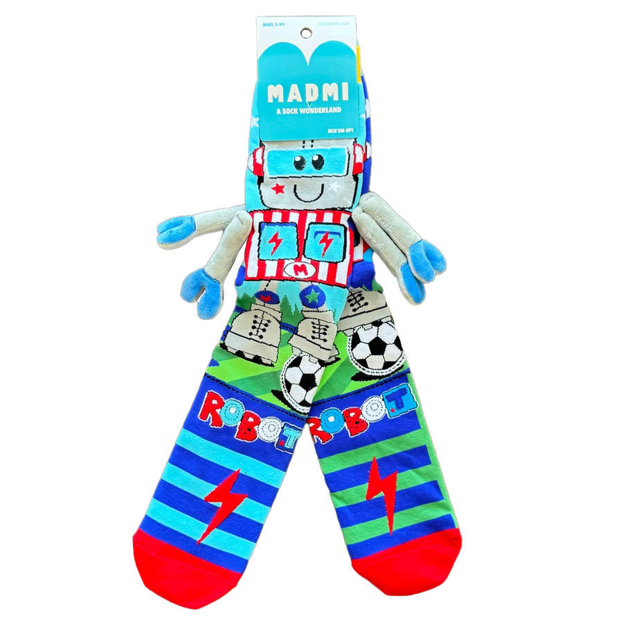 robot 3d socks