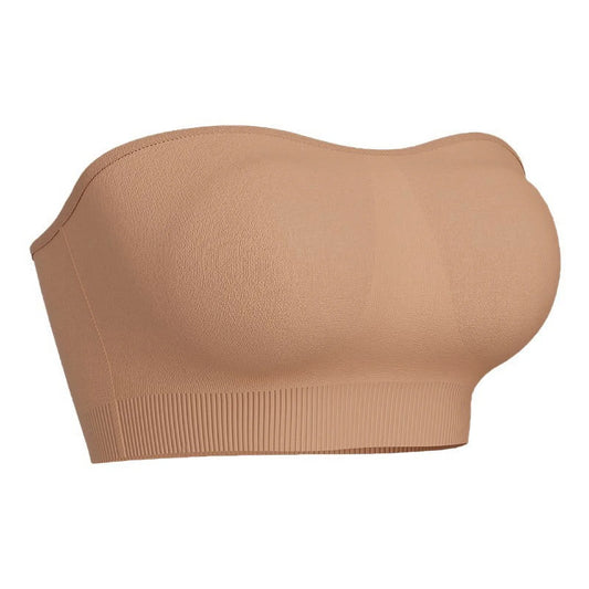 STRAPLESS wirefree bra microfibre bra non wired