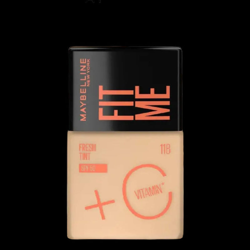 Maybelline Fit Me foundation tint 118
